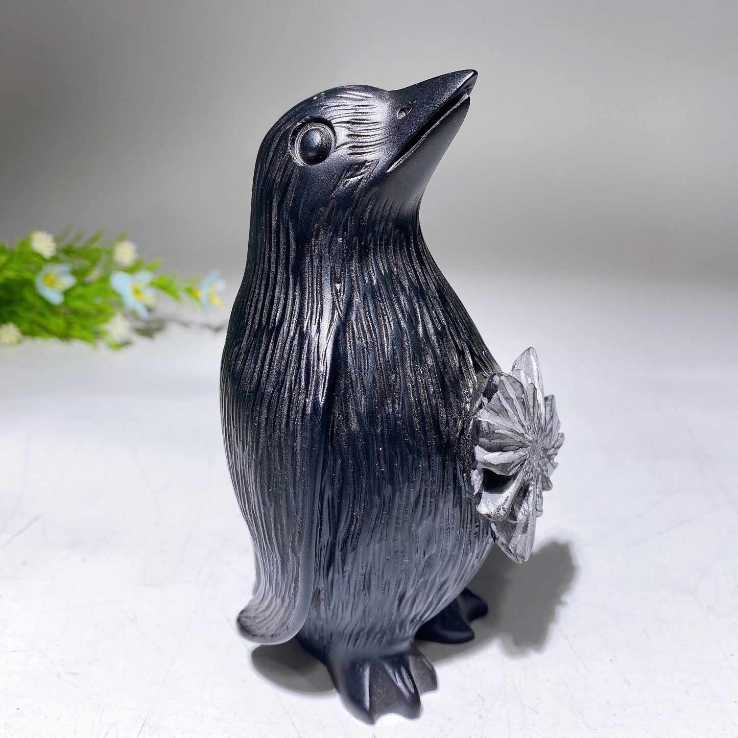 5.0" Chrysanthemum Penguin Carving Bulk Wholesale