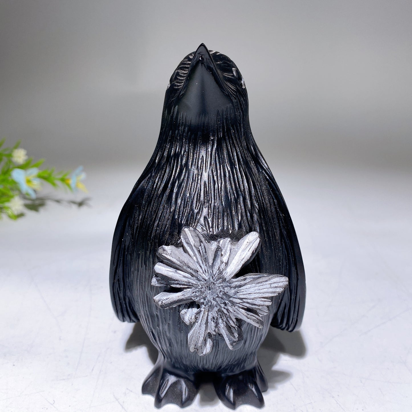 5.0" Chrysanthemum Penguin Carving Bulk Wholesale