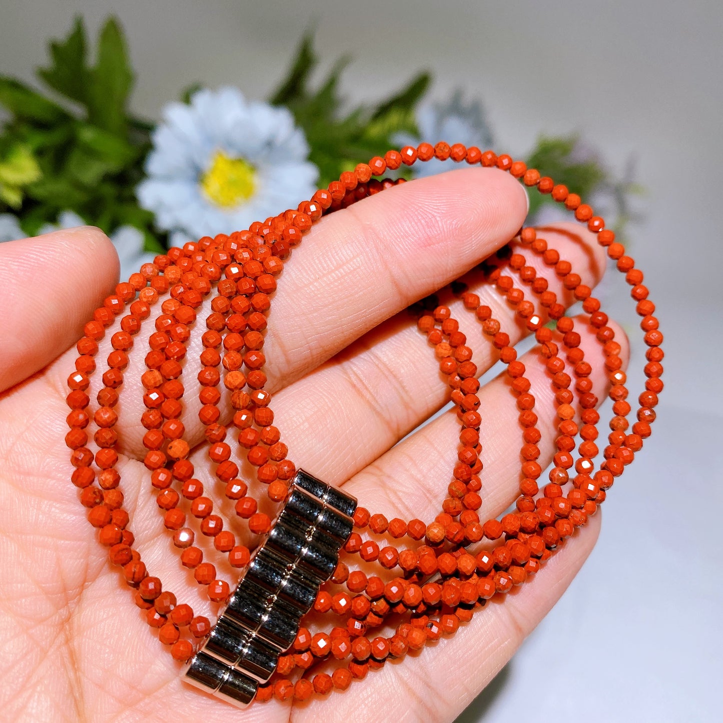 2.3-2.5mm Crystal Faceted Bracelet Crystal Healing Bulk Wholesale
