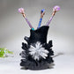 5.7" Chrysanthemum Pen Holder Carving Bulk Wholesale