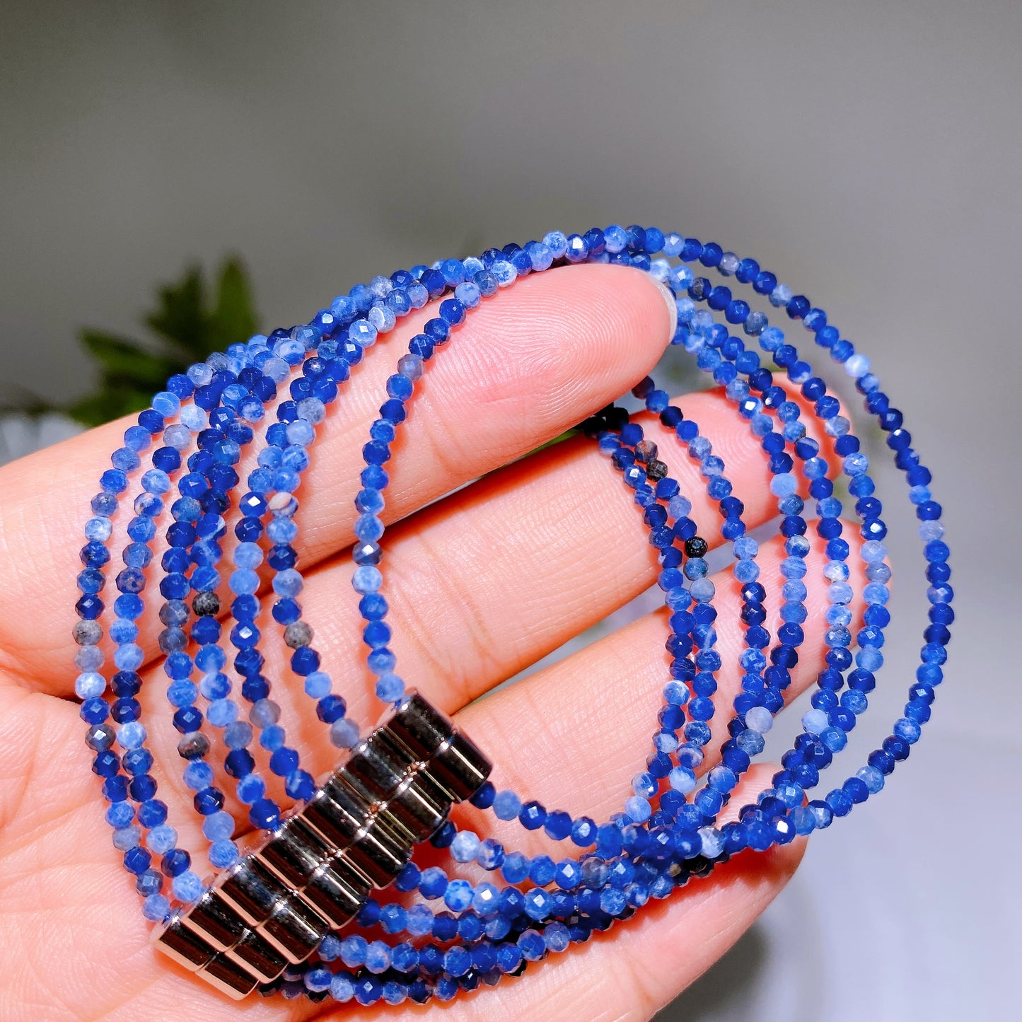 2.3-2.5mm Crystal Faceted Bracelet Crystal Healing Bulk Wholesale