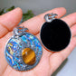 45mm Abalone Shell Pendant Crystal Healing Bulk Wholesale
