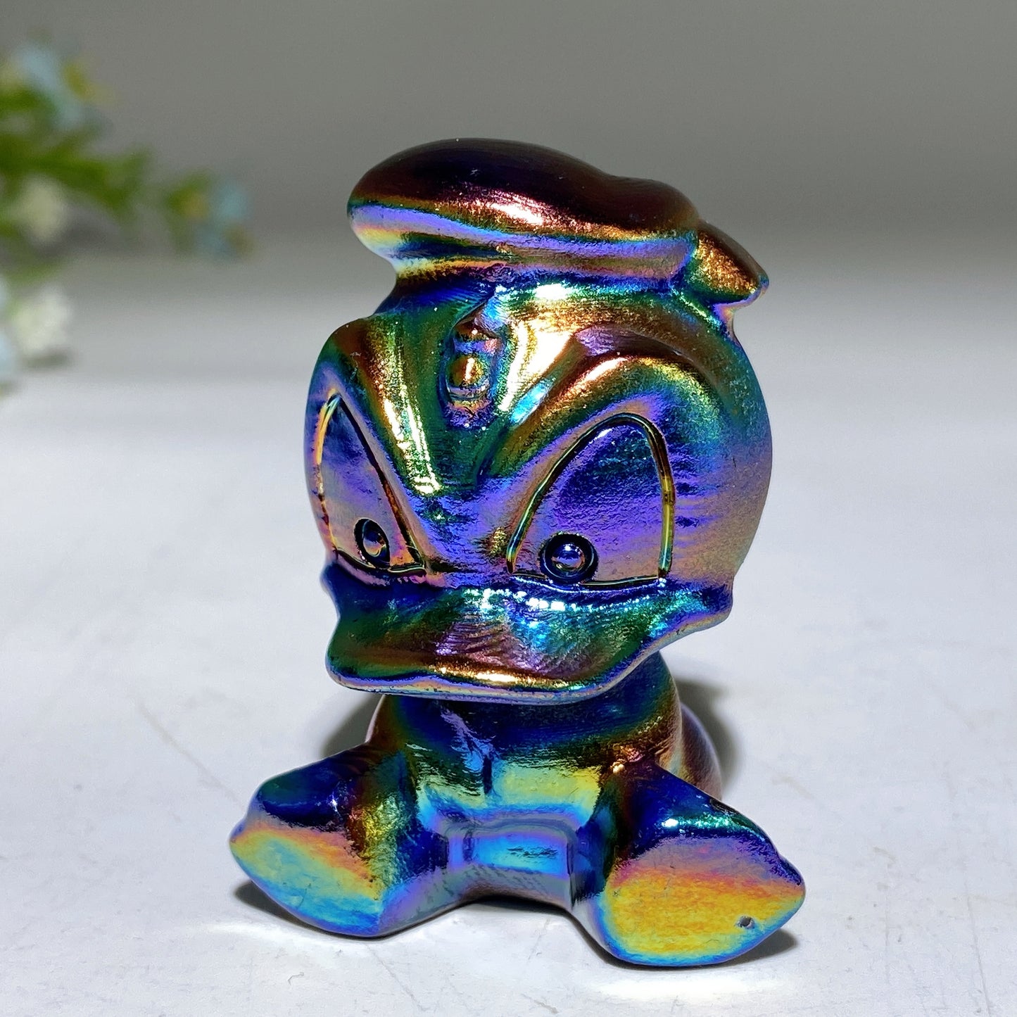 2.0" Crystal Donald Duck Carving Bulk Wholesale