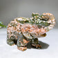 5.0" The 8th Druzy Ocean Jasper Elephant Carving