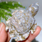 2.1"-3.0" The 8th Ocean Jasper Turtle Carving Bulk Wholesale