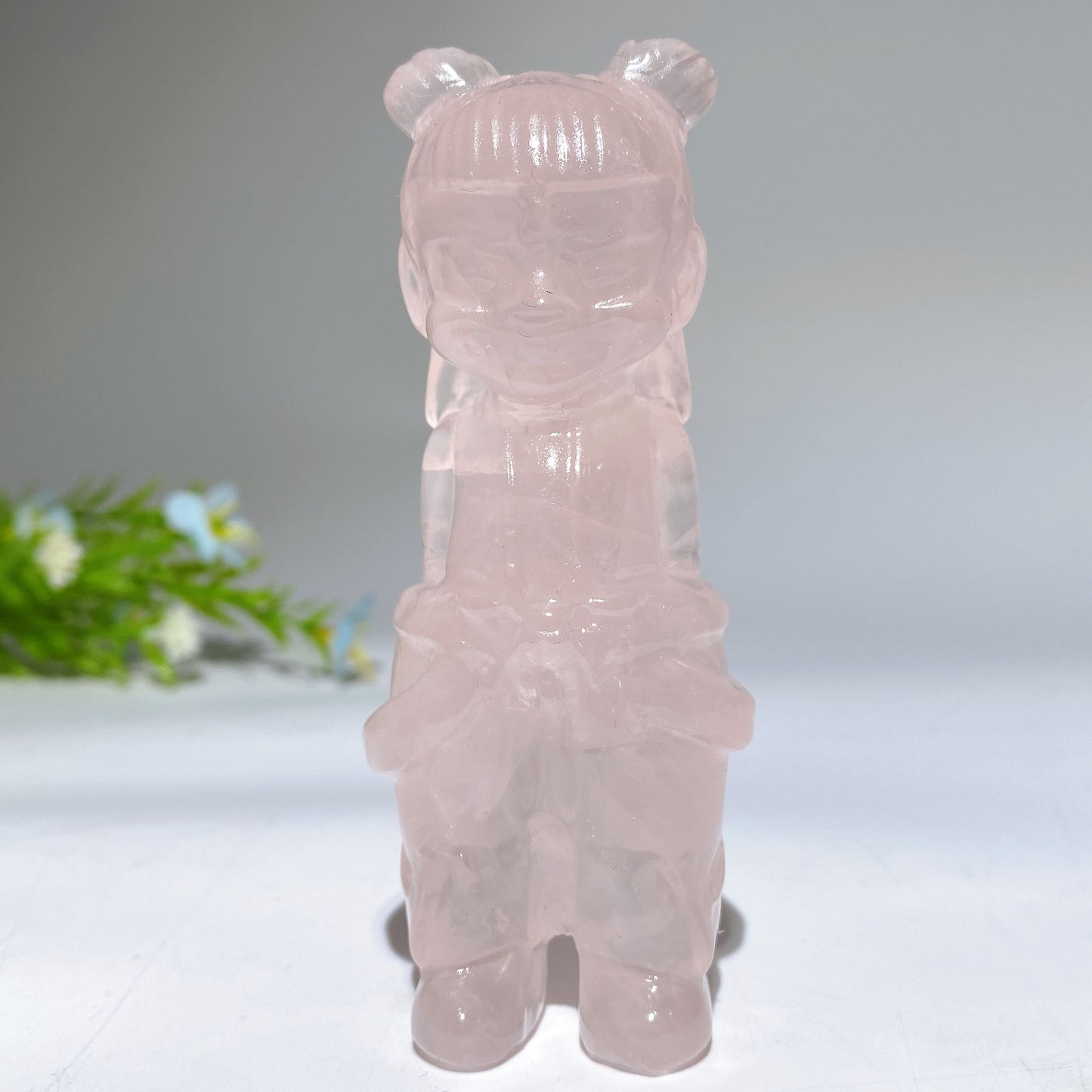 3.9" Crystal Nezha Carving Bulk Wholesale