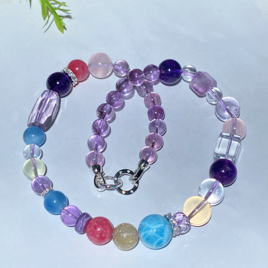 Special DIY Natural Crystal Beads Necklace Crystal Gift Crystal Healing Bulk Wholesale
