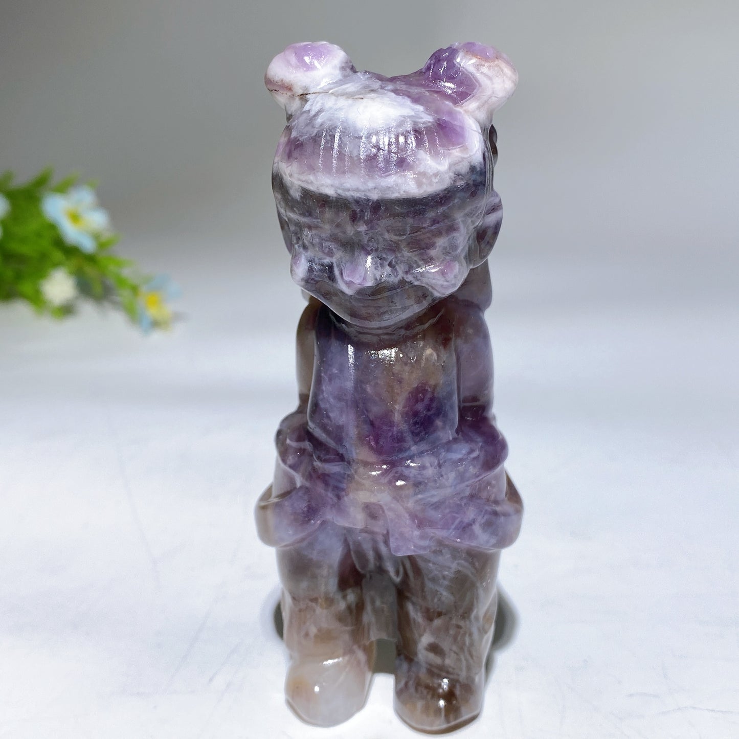 3.9" Crystal Nezha Carving Bulk Wholesale