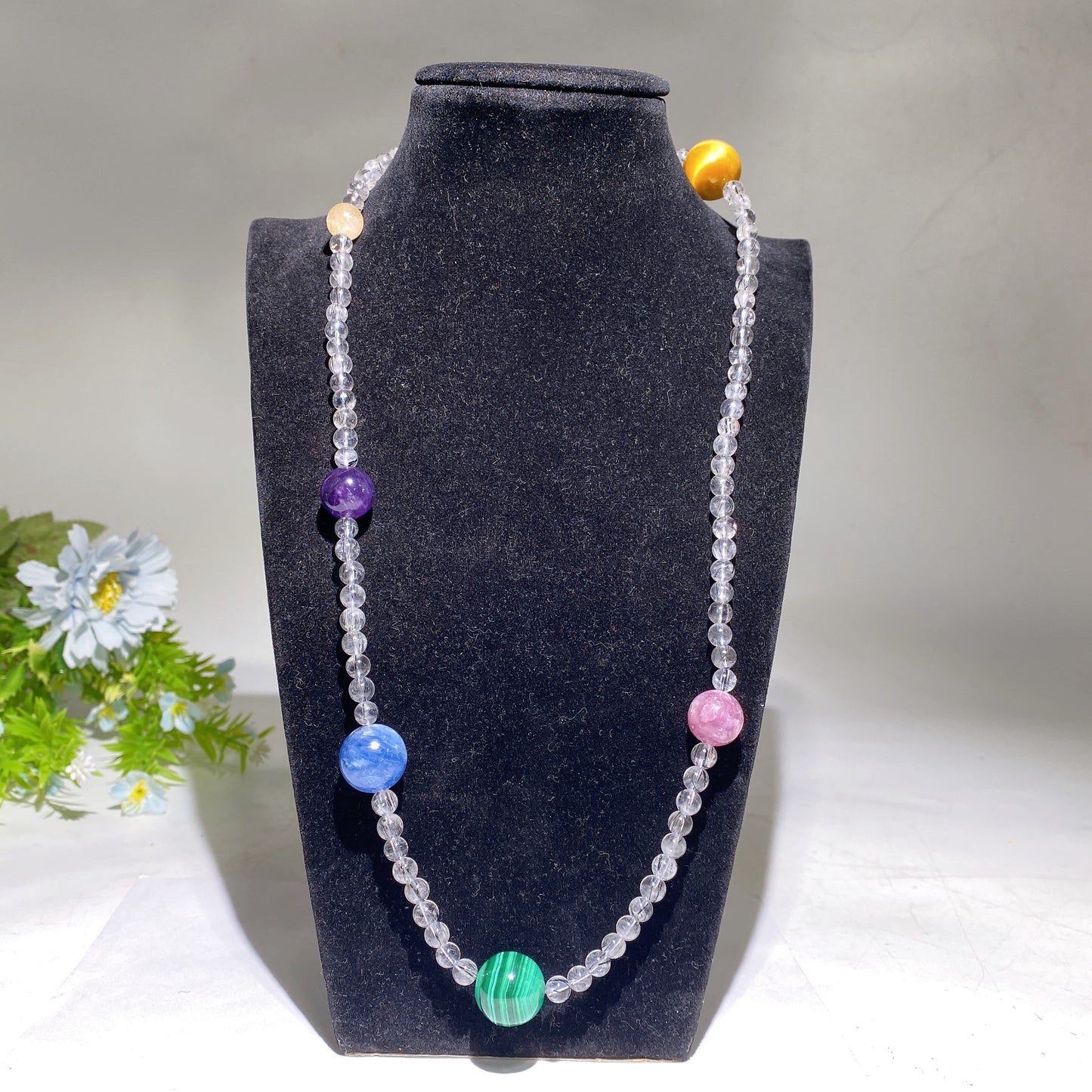 Special DIY Natural Crystal Beads Necklace Crystal Gift Crystal Healing Bulk Wholesale