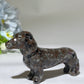 3.0" Crystal Sausage Dog Carving Bulk Wholesale