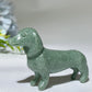 3.0" Crystal Sausage Dog Carving Bulk Wholesale