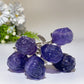 Crystal Flower Carving with Silver Color Metal Stem Crystal Healing Bulk Wholesale