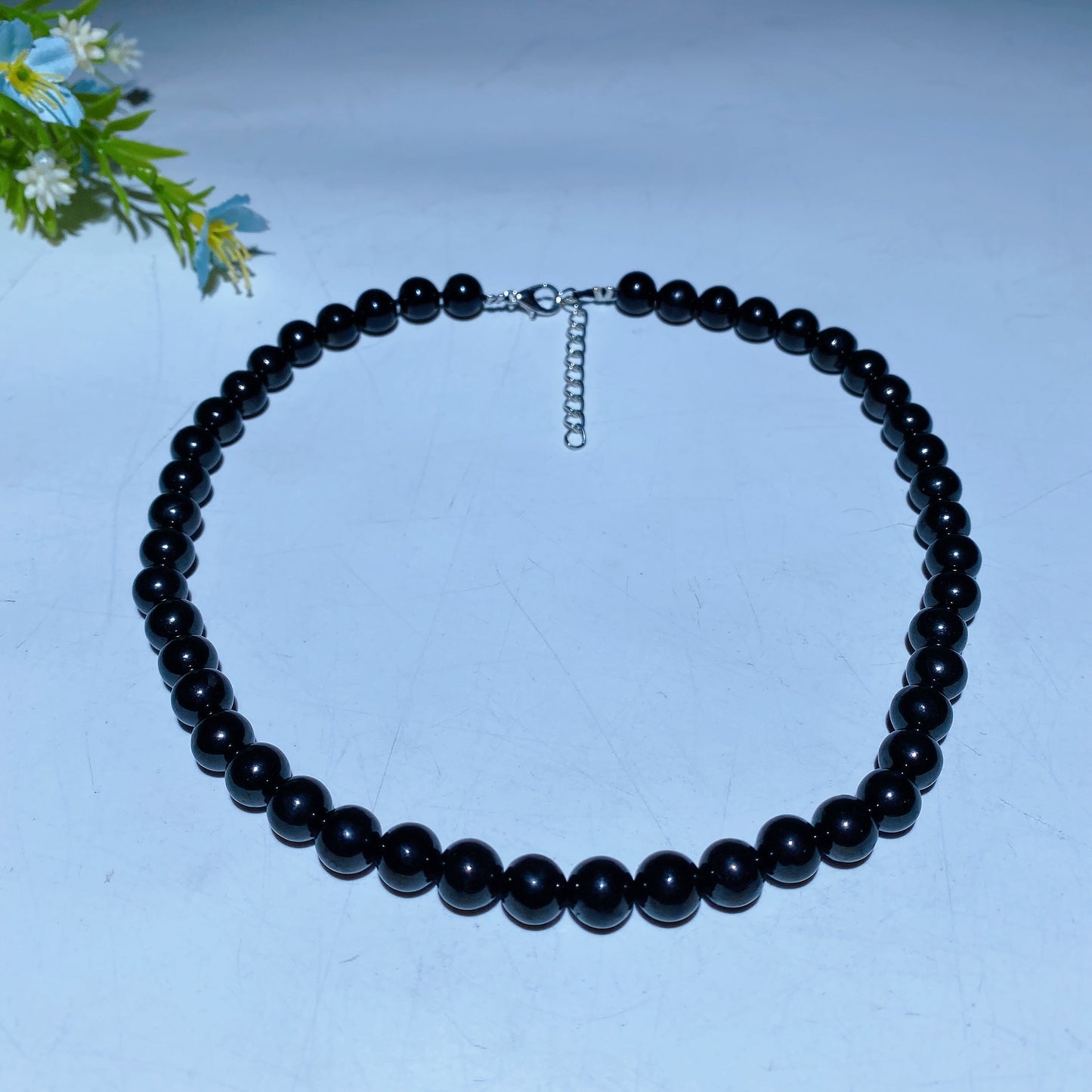 8mm Jet Beads Neckalce Bulk Wholesale