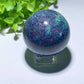 2.0"-4.0" Ruby Kyanite In Green Mica Sphere Bulk Wholesale