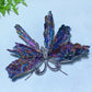 3.5"-4.0" Aura Black Tourmaline Butterfly Free Form Crystal Healing Bulk Wholesale