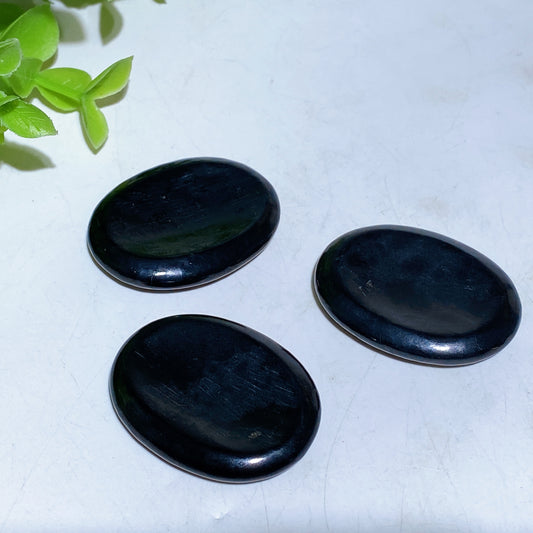 1.5" Schungite Worry Stone Crystal Healing Bulk Wholesale