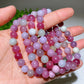 6-20mm Tanzanite Jadeite Sugilite Snowflake Agate Crystal Bracelet Crystal Healing Bulk Wholesale