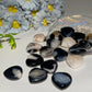 30mm Carnelian Black Agate Heart Carvings Bulk Wholesale