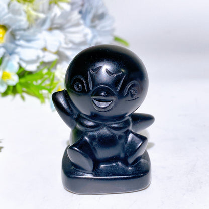 2.0" Crystal Cartoon Charactor Carving Crystal Healing Bulk Wholesale