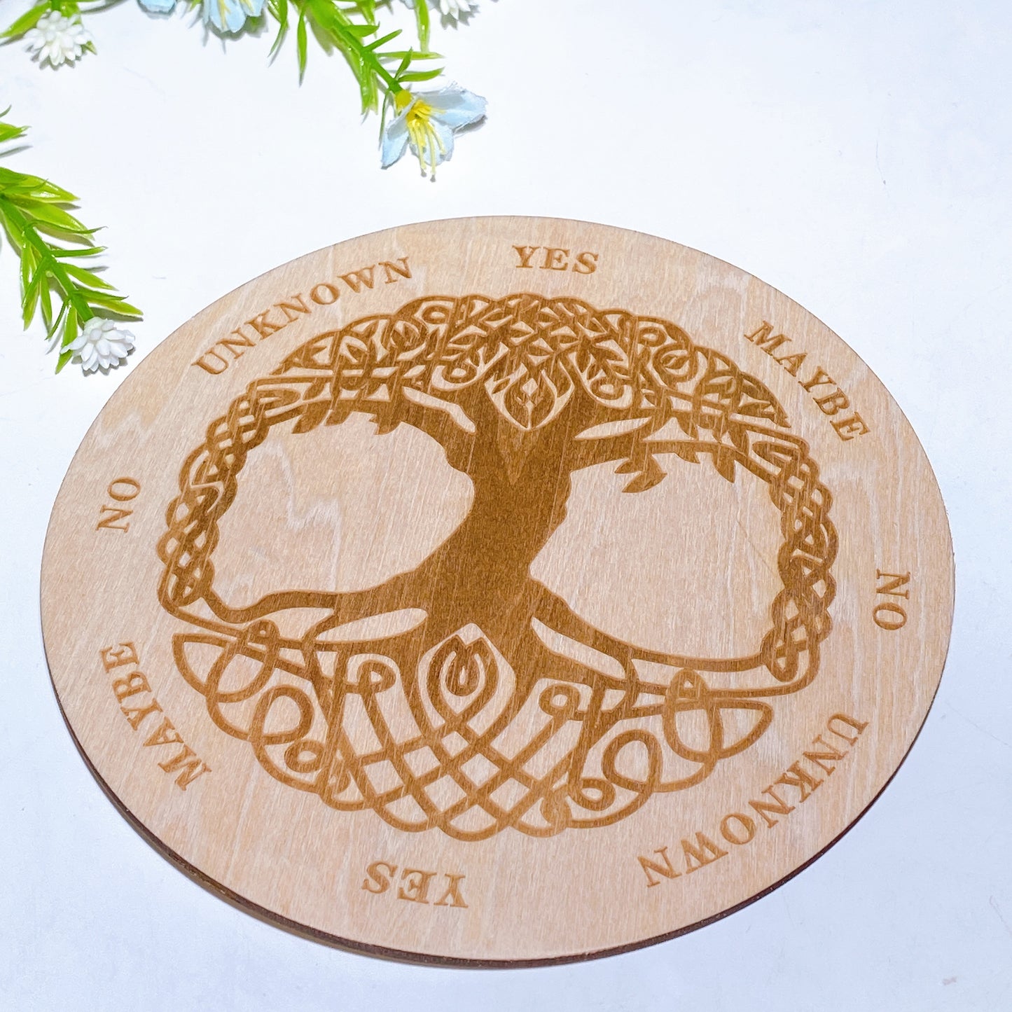 Wooden Pendulum  Divination Plate Crystal Healing Bulk Wholesale