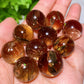 18mm Smoky Citrine Sphere Crystal Healing Beads Bulk Wholesale