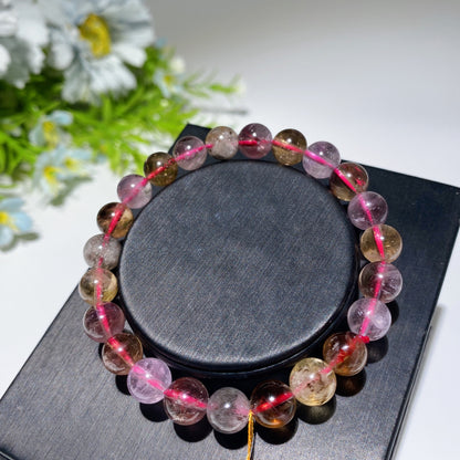8mm 10.7mm Auralite 23 Bracelet Crystal Healing Bulk Wholesale