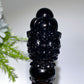 4.6"-5.9" Black Obsidian Vajra Carving Crystal Healing Bulk Wholesale