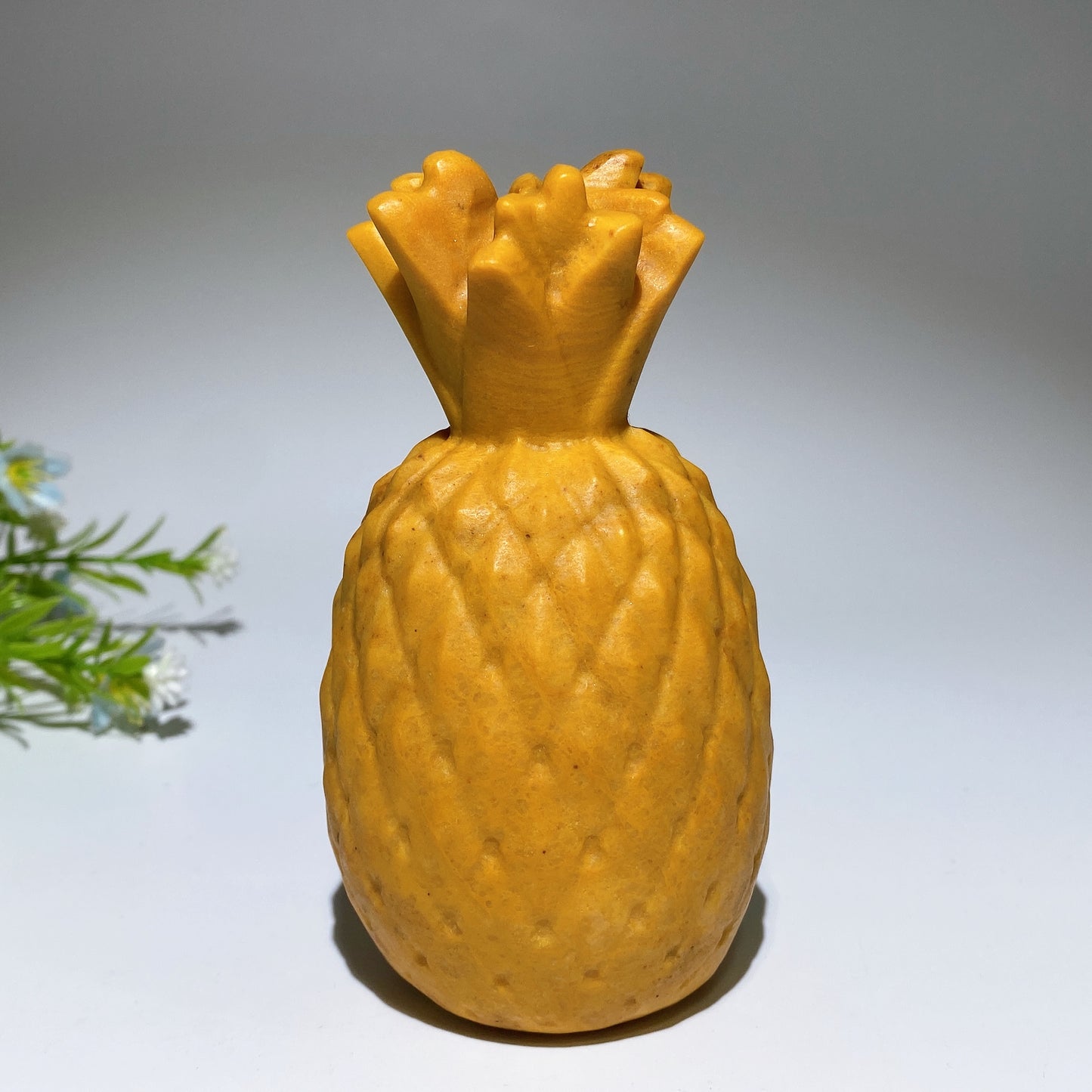 Yellow Jade Pineapple Carving Crystal Healing Bulk Wholesale