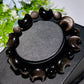 Silver Obsidian Moon Bracelet Crystal Healing Bulk Wholesale