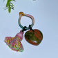 Crystal Heart with Rope Tassels Key Chain Crystal Healing Bulk Wholesale