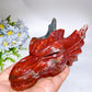 6.2" Ocean Jasper Dragon Head Carving Crystal Healing Bulk Wholesale