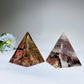 2.6" Picture Jasper Pyramid Carving Crystal Healing Bulk Wholesale