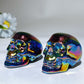 2.2" Aura Crystal Healing Skull Carving Bulk Wholesale