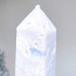 18-30cm White Druzy Dendritic Agate Tower Crystal Healing Bulk Wholesale