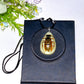 Adjustable Luminous Drop Shape Necklace with Insect Crystal Healing Bulk Wholesale