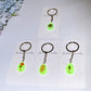 55mm Luminous Key Chain with Insect Crystal Healing Bulk Wholesale