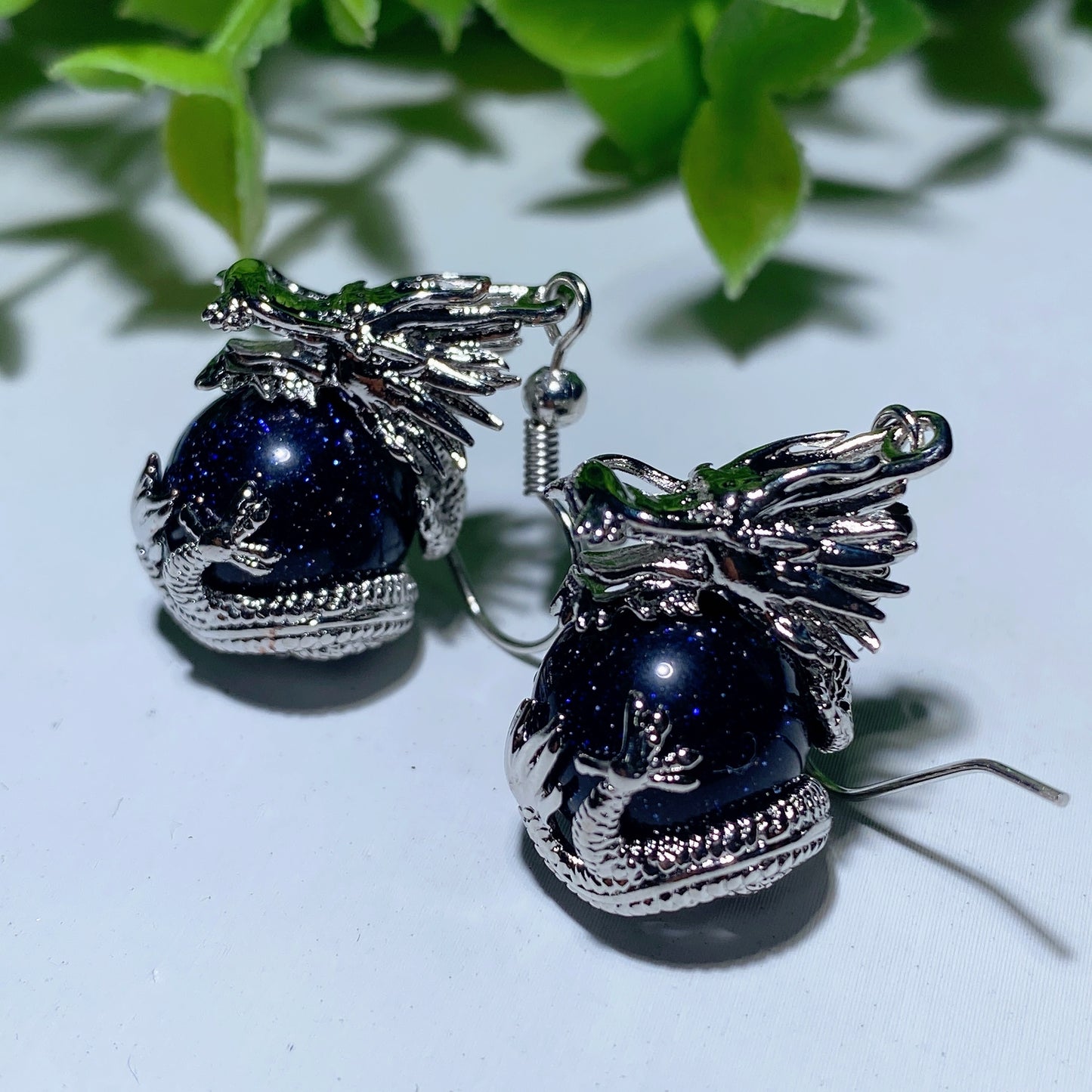 Mixed Crystal Dragon Earrings Bulk Wholesale