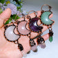 Crystal Moon Shape Pendant Crystal Healing Bulk Wholesale