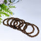 6mm Faceted Smoky Quartz Bracelet Crystal Healing Bulk Wholesale