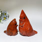 3.2" Red Jasper Cardinal Carving Crystal Healing Bulk Wholesale