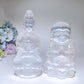 Selenite Guanyin Buddha Carving Crystal Healing Bulk Wholesale