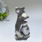 2.5" Crystal Cats Carving Crystal Healing Bulk Wholesale