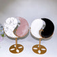 Crystal Taiji Carving with Stand Free Form Crystal Healing Bulk Wholesale