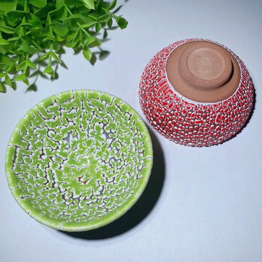 3.7" Ceramic Cup Crystal Healing Bulk Wholesale