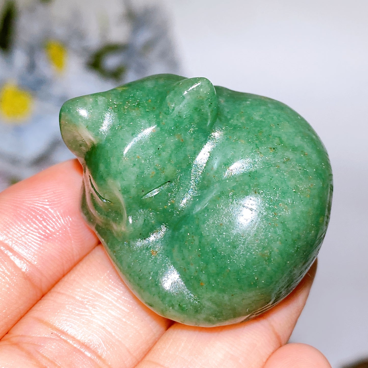 1.4" Crystal Cat Carving Crystal Healing Bulk Wholesale