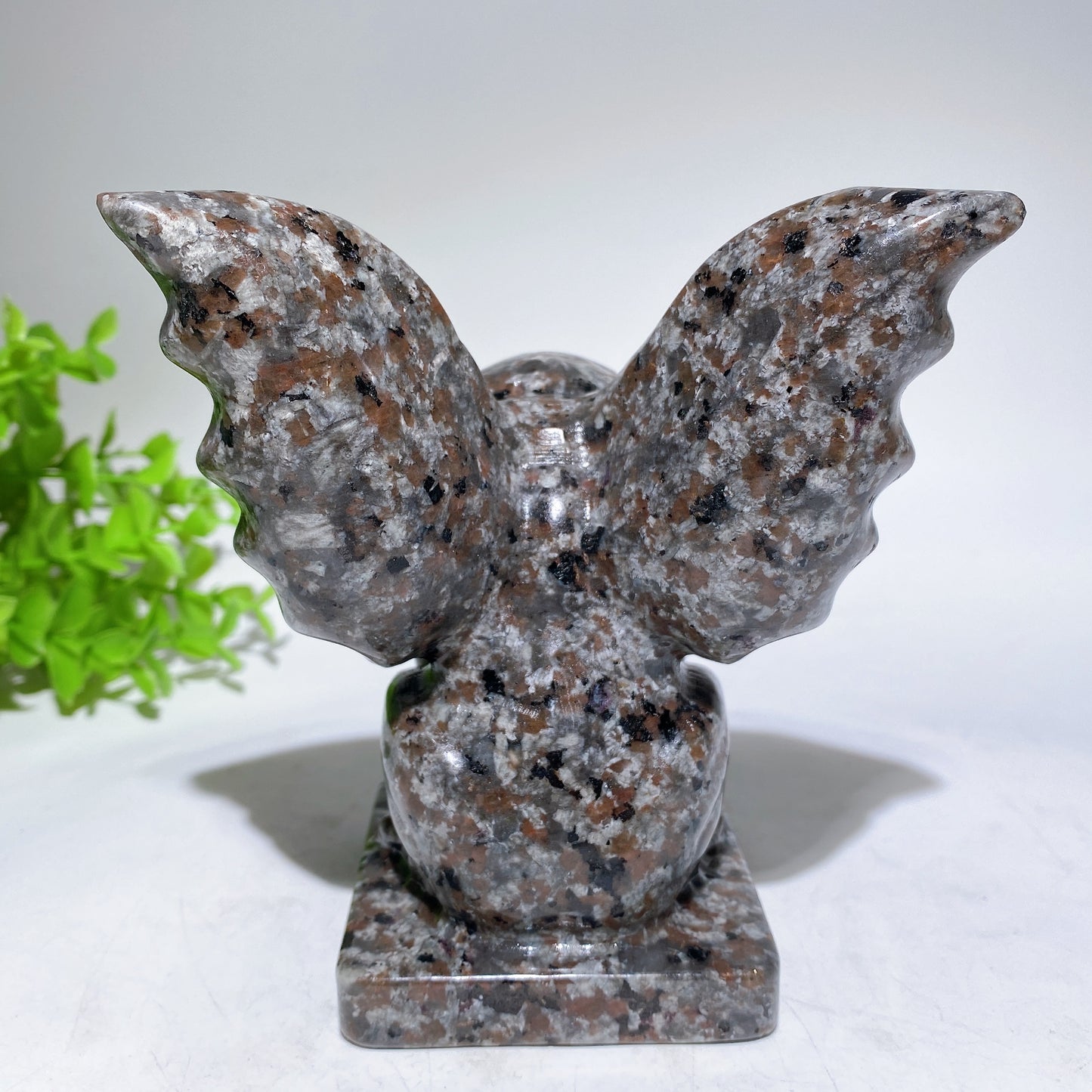 4.9" UV Reactive Yooperlite Gargoyle Crystal Healing Carving Bulk Wholesale