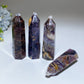 2.4"-3.8" Brecciated Fluorite Point Crystal Healing Bulk Wholesale