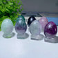 1.9" Fluorite Egg Carvings Crystal Healing Bulk Wholesale