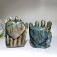 Unique Skeleton Hand with Heart Carving Crystal Healing Bulk Wholesale