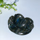 4.2" Unique Labradorite Crab Carving Crystal Healing Bulk Wholesale